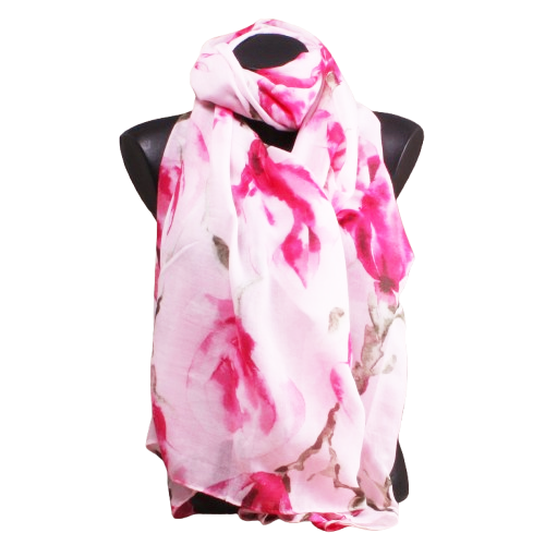 Foulard fleuri
