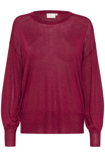 Pull rouge bordeaux