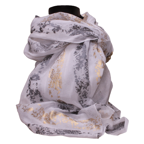 Foulard blanc