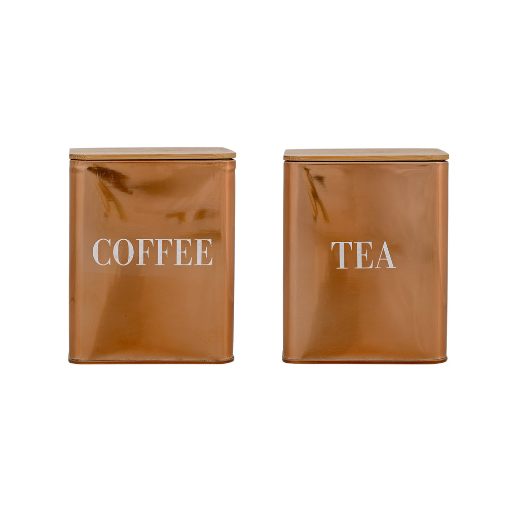 Bol carré cuivré Coffee ou Tea
