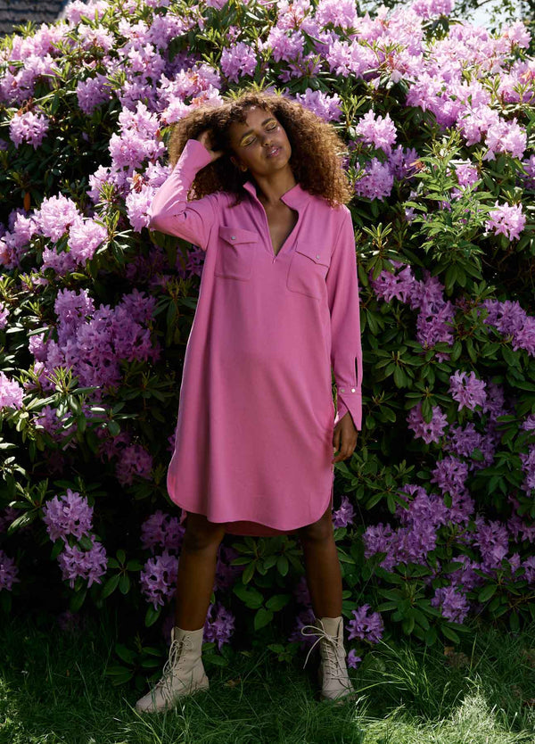 Robe pink pétillante