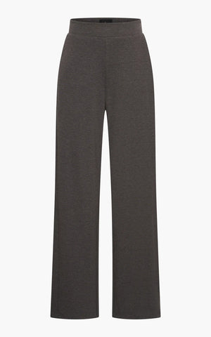 Pantalon fluide gris/brun