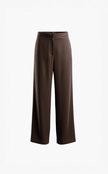 Pantalon brun fluide