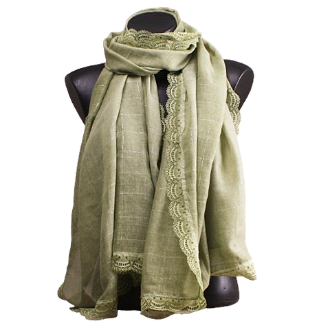 Foulard teinte unie