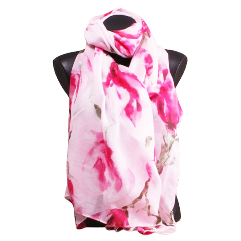 Foulard fleuri