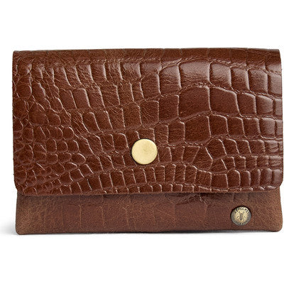 Porte-monnaie ou cartes /cuir croco
