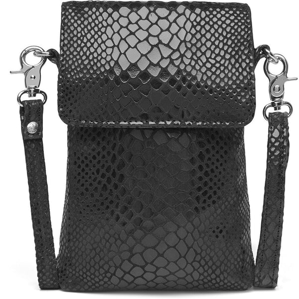 Pochette natel en cuir /diverses couleurs