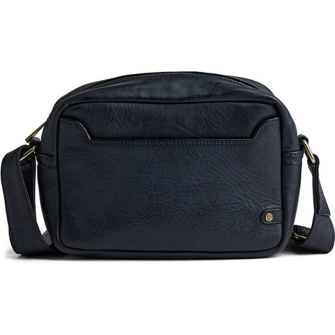 Crossover bleu, cuir