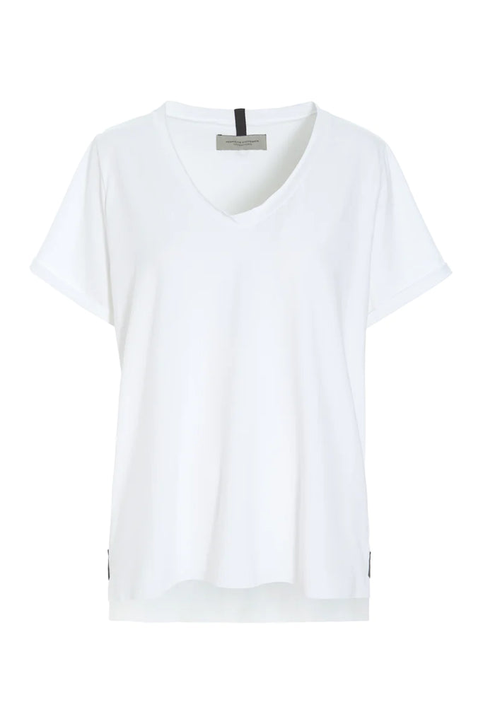 T-shirt blanc jersey