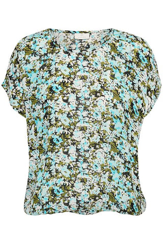 Blouse imprimée en viscose