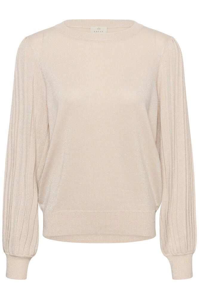 Pull blanc cassé, pailleté