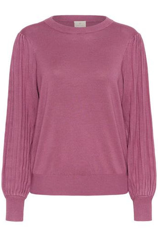 Pull vieux rose