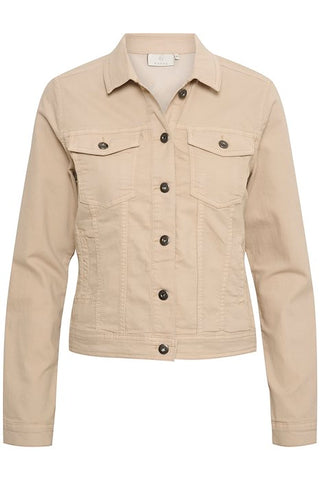 Blazer denim sand