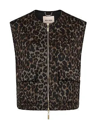 Gilet léopardé