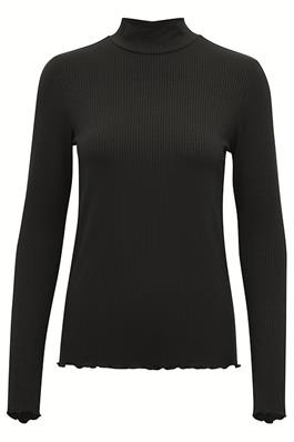 Pull noir "chaussette"