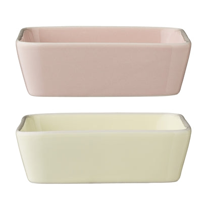 Bol/assiette carrée (disponible en 2 coloris)