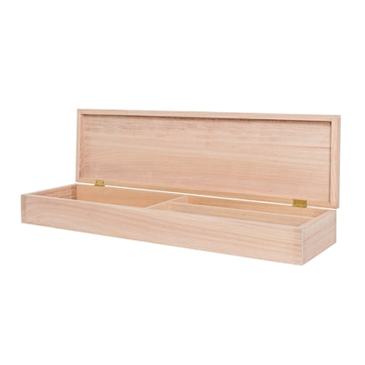 Boîte en bois compartimentée