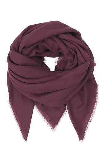 Carré Mill uni laine (3 couleurs disponibles)