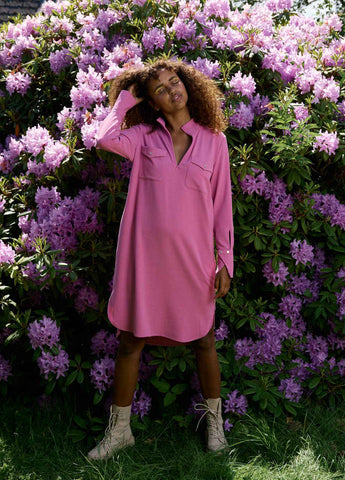 Robe pink pétillante